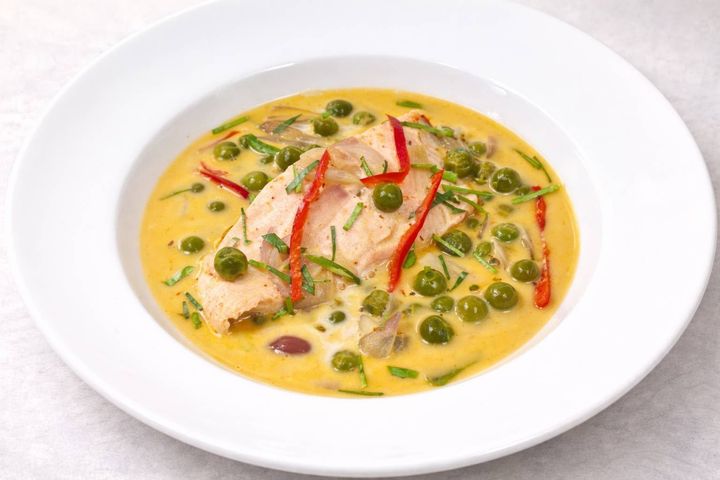 Thai green curry at Pukka, Koh Samui