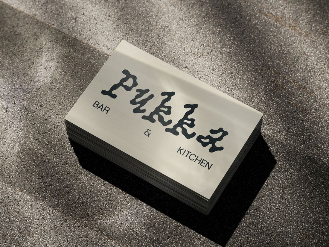 Pukka business card